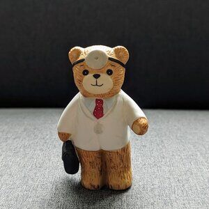 Collectible Enesco Teddy Doctor Lucy Rigg (Lucy and Me) 1980 Vintage